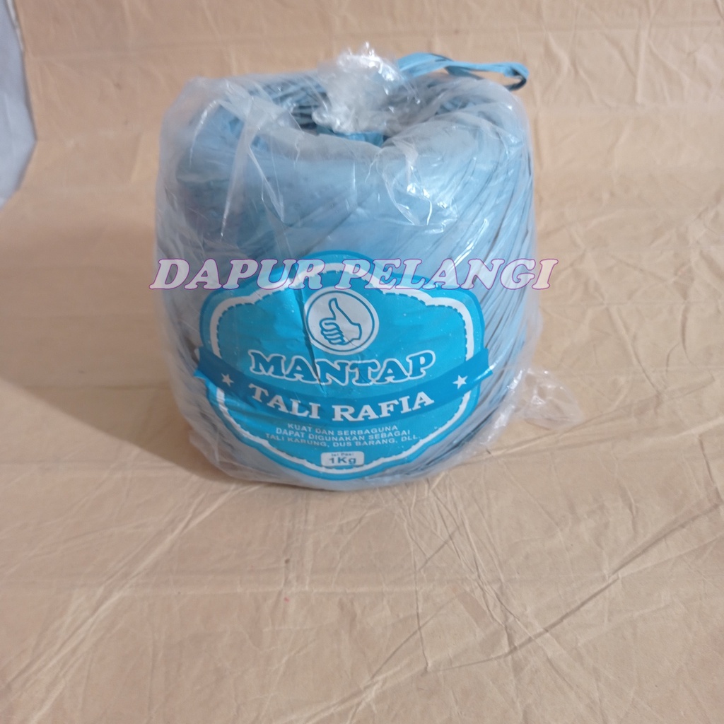 

1KG TALI RAFIA PLASTIK MTP WB / TALI PLASTIK WARNA