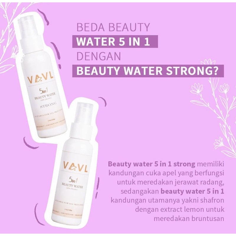 VAVL beauty water STRONG