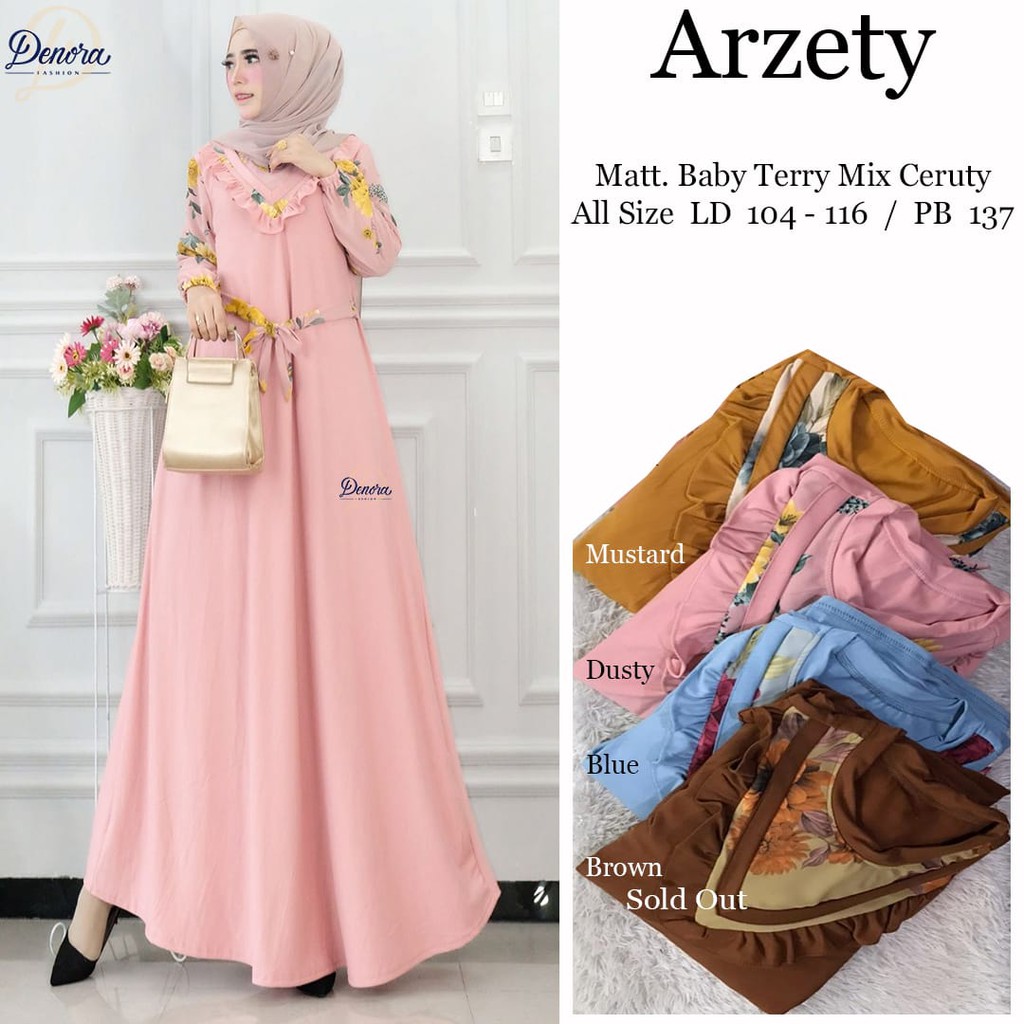 2106 ARZETI DRESS BY DENORA MURAH GRATIS ONGKIR