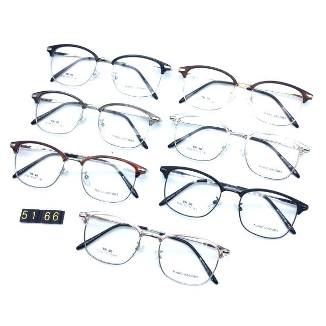 Frame Kacamata 5166, Gratis Lensa Minus, Kacamata Antiradiasi, Kacamata Baca, Kacamatata Korea