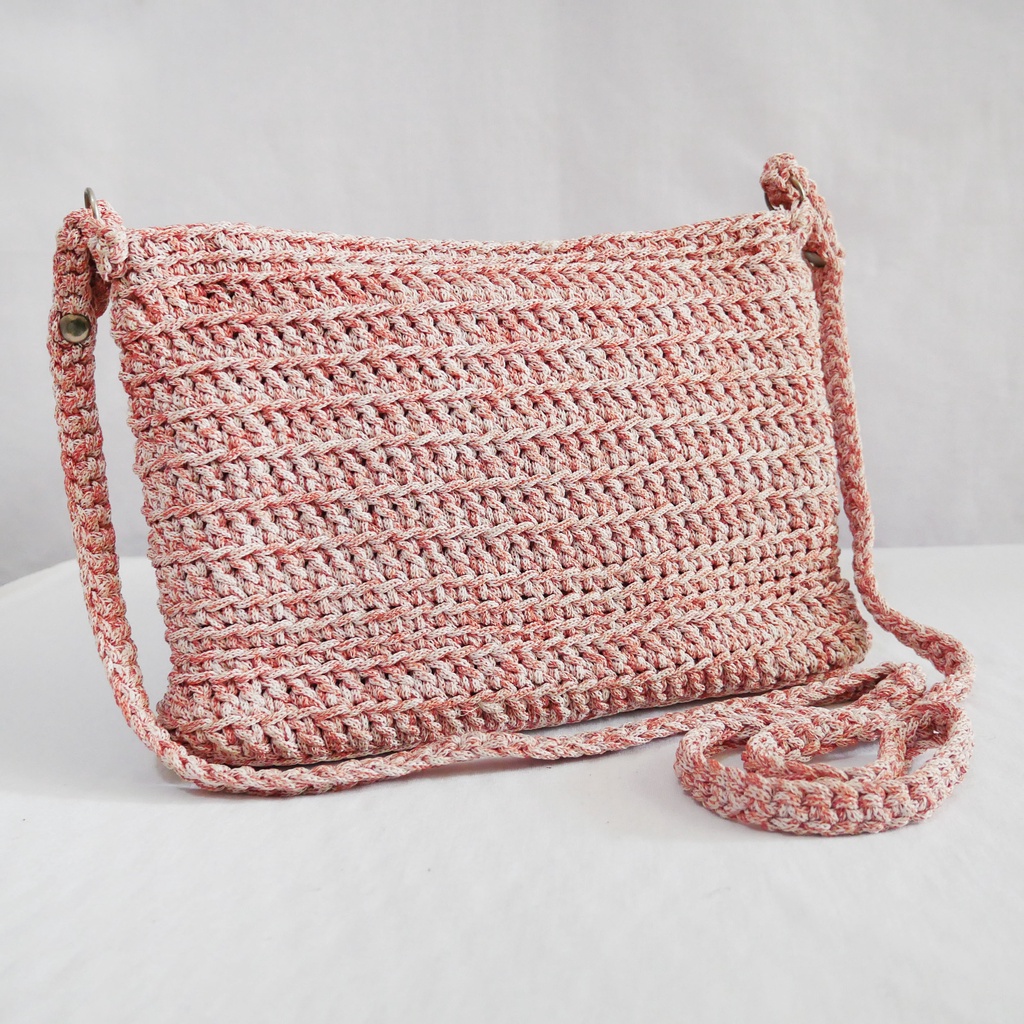 Handmade Tas Selempang Sling Bag Rajutan Tali Kur/Paracord