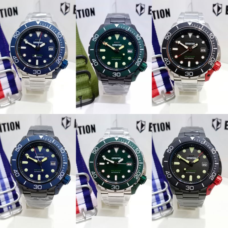 JAM TANGAN PRIA EXPEDITION E6809 AUTOMATIC ORIGINAL