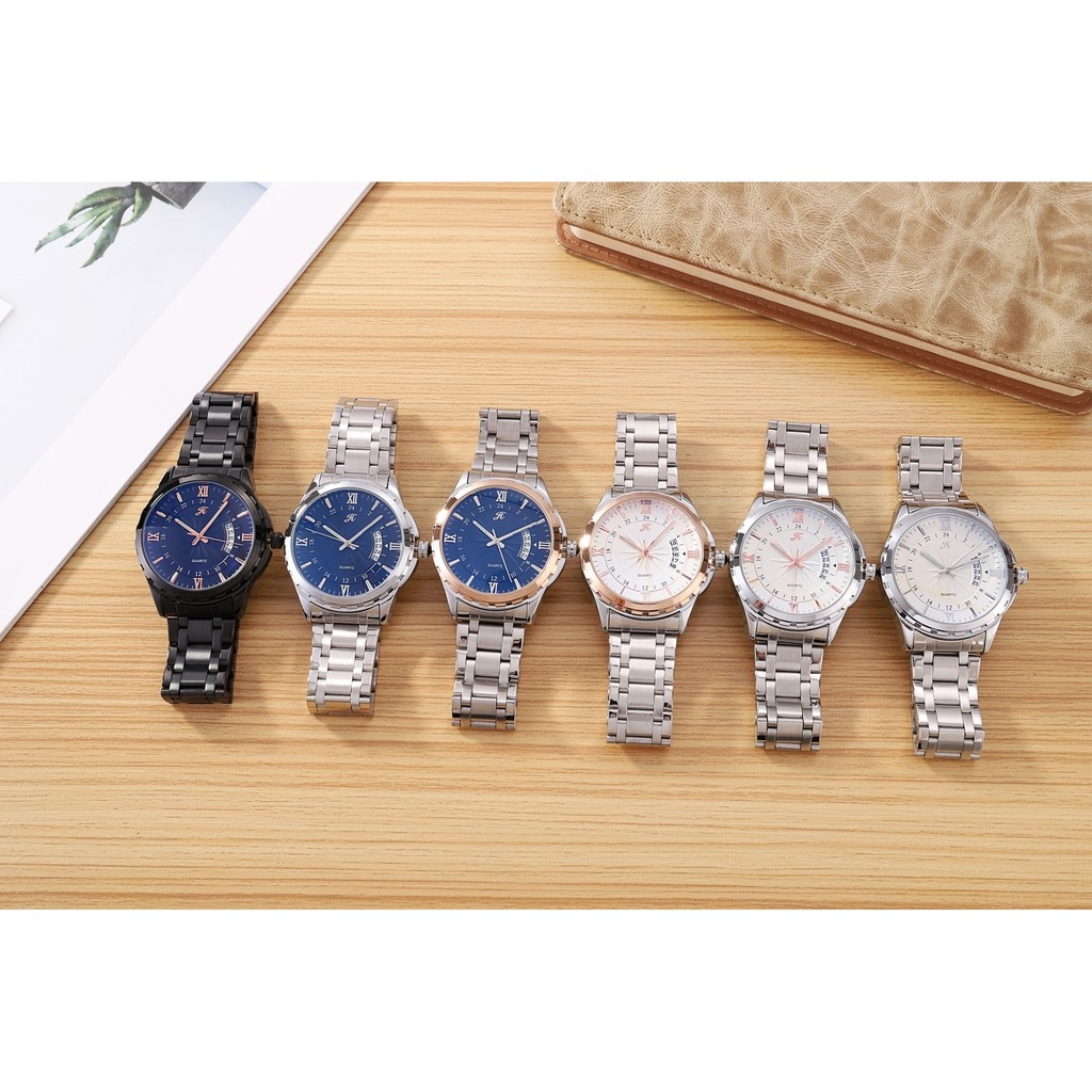JAM 8026 JIMS HONEY jam tangan pria tali rantai cowok import pria JH ori