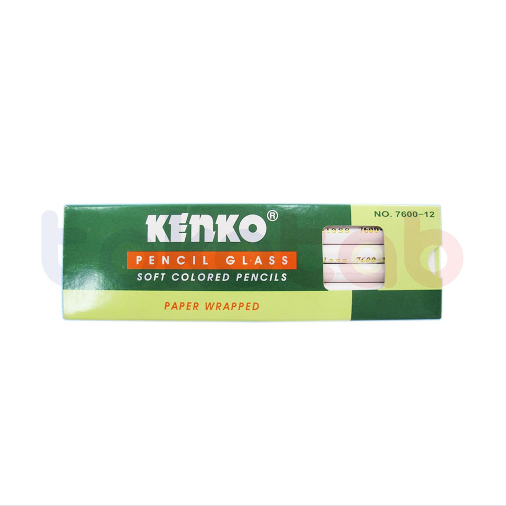 

GILDA - KENKO Pensil Kaca Dermatograph Putih Selusin