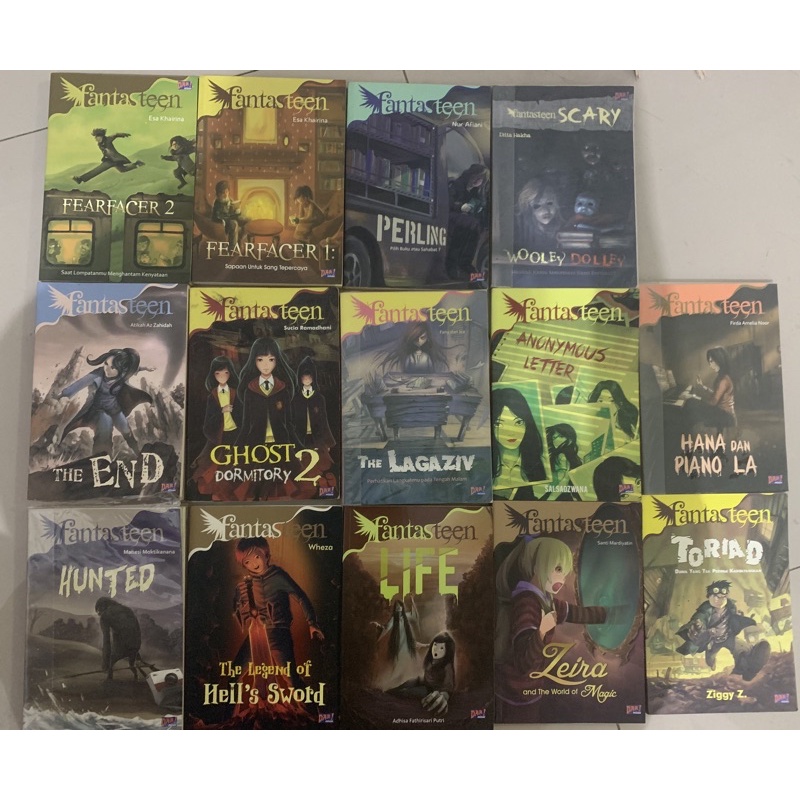 Buku Novel Fantasteen Bekas Murah