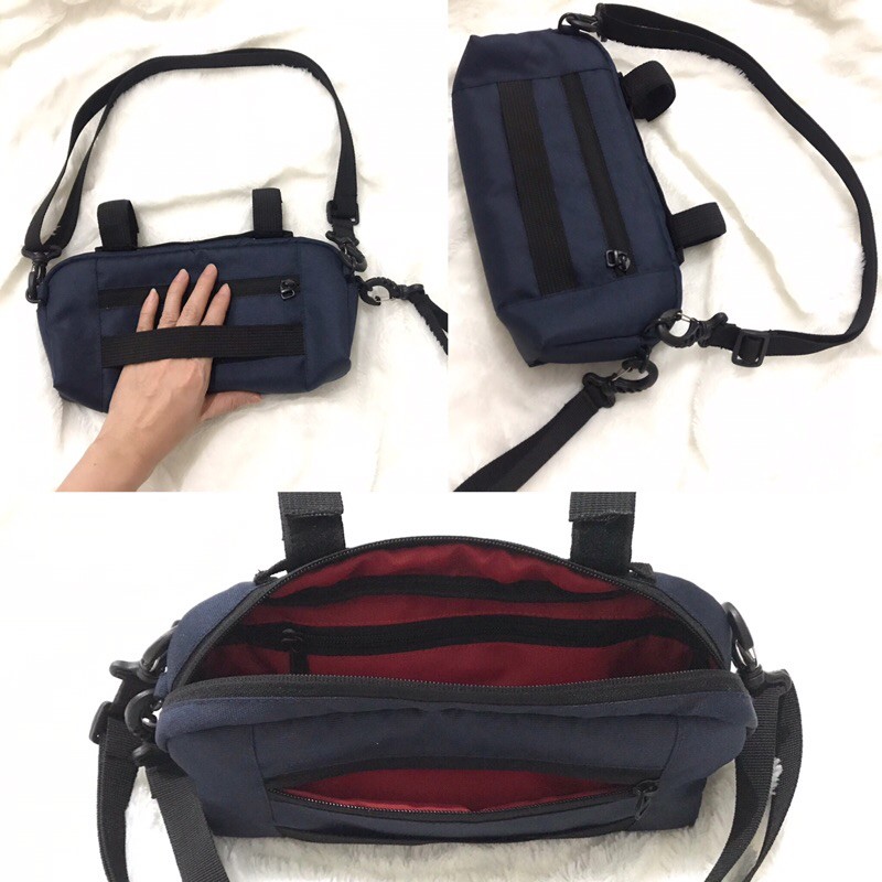 Tas Selempang / Waistbag / Tas sepeda / Tas pinggang / Tas multifungsi 4in1 /  Tas cowo keren gaul