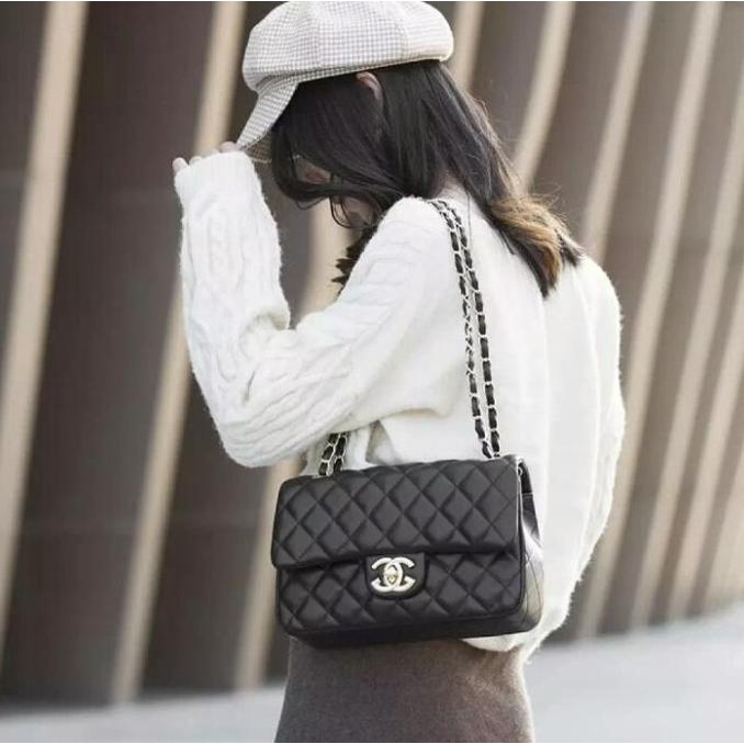 TAS SELEMPANG WANITA CENEL - TAS IMPORT YUNI SHARA - TAS WANITA CENEL - Hitam