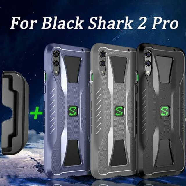 Case black shark 2 pro free kit handle softcase