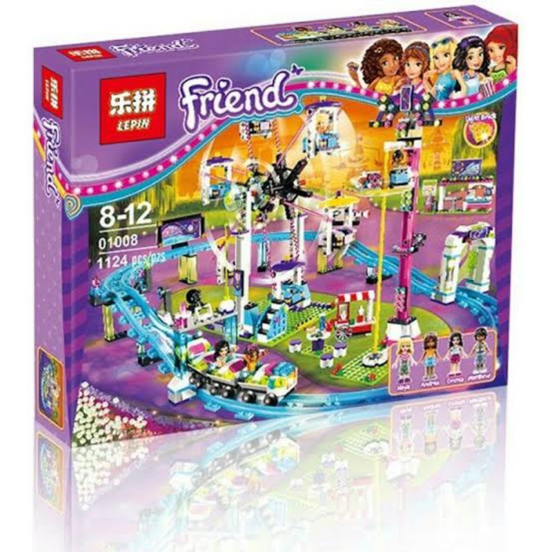 Brick / lego Lepin 01008 rollercoaster 1124pcs