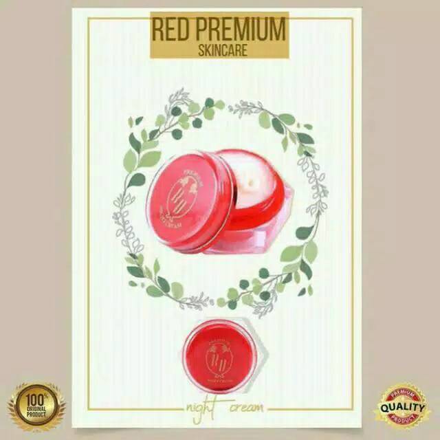 Ecer cream siang/malam red premium