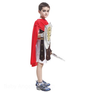 ROMAN warrior costume toddler cosplay kostum anak prajurit Romania