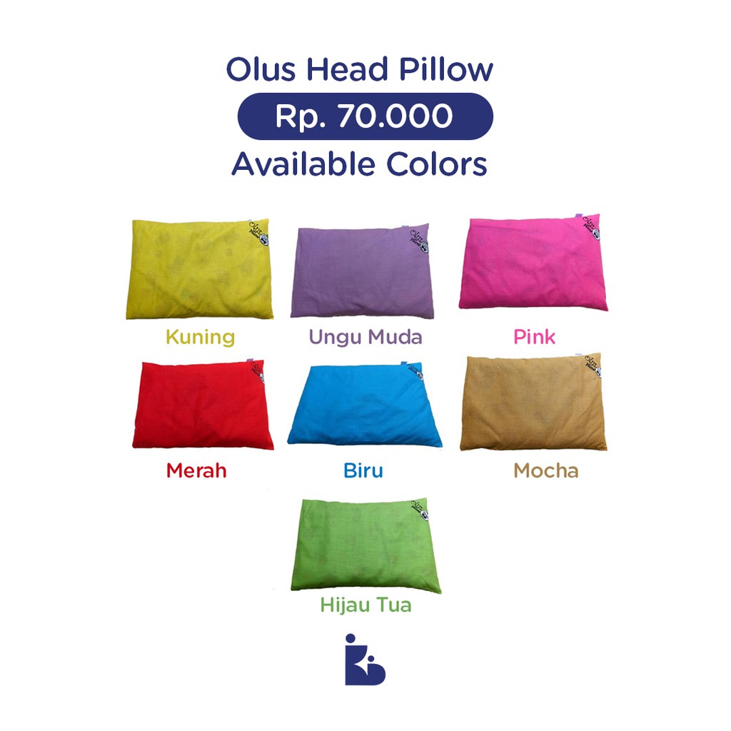 Olus Pillow Bantal Kesehatan Bayi Anti Peyang