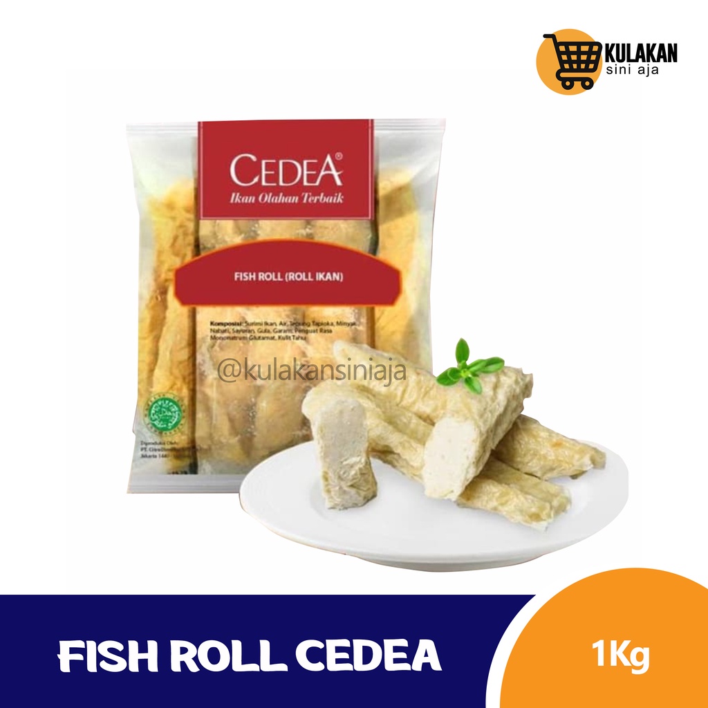 

RB22 Cedea Fish Roll 1 Kg Ikan Asli Tahan Lama