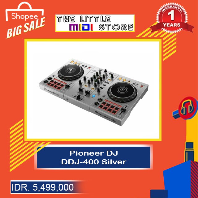 ddj 400 silver