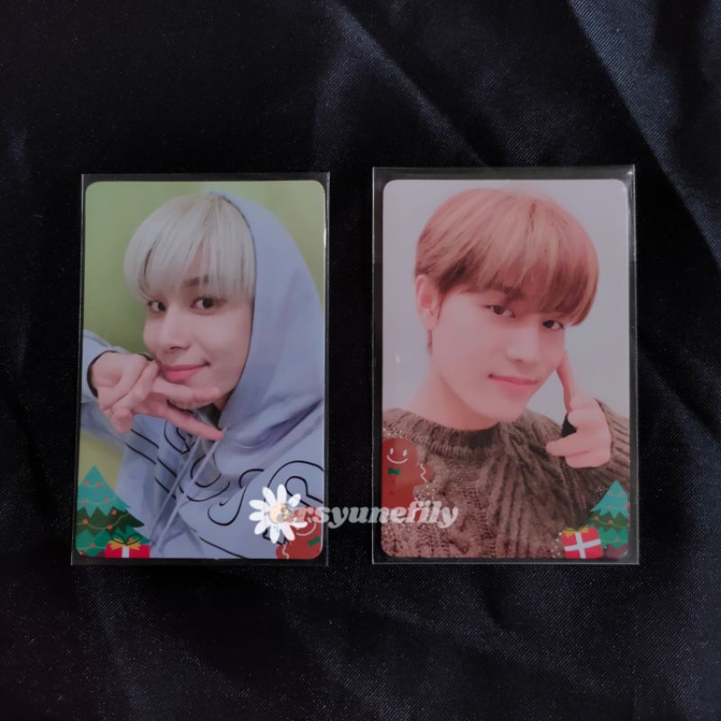 JUNGWOO TAEIL YZY YIZHIYU STICKER ROUND 3 OFFICIAL PC PHOTOCARD