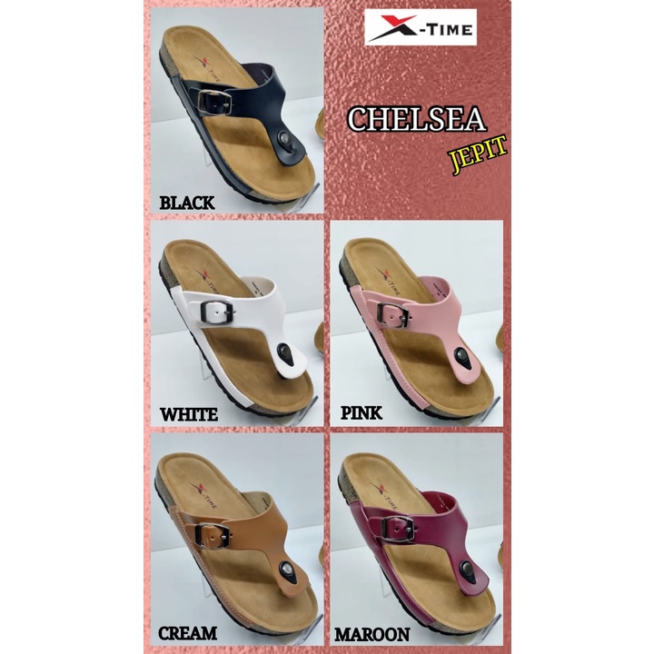 CHELSEA JEPIT Sandal Wanita X-time