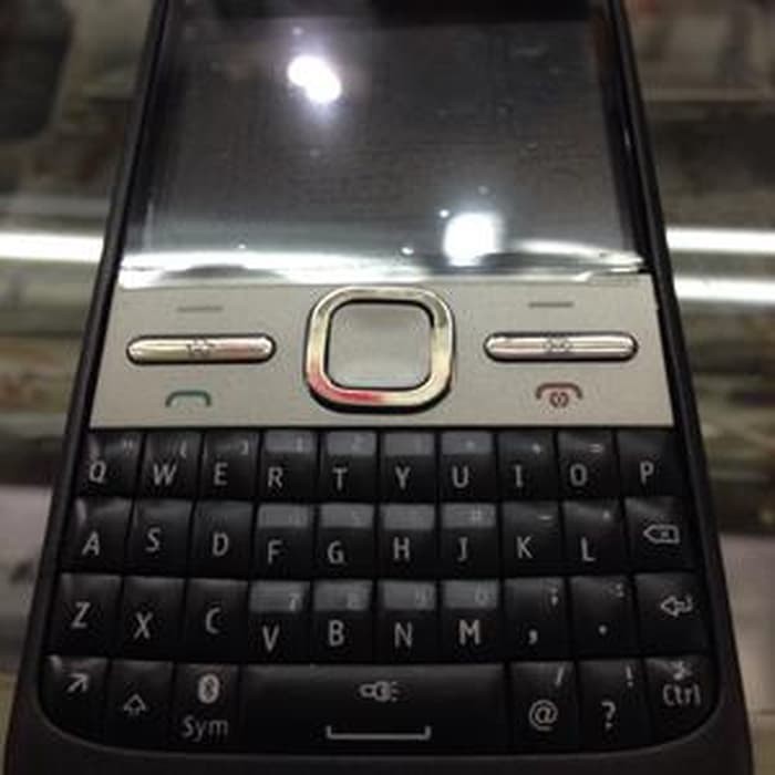 TERLARIS Casing Nokia E5 E-5 Series Original Cina Hitam Fullset +tulang
