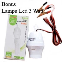 Fitting inverter DC 12V to AC 220V VOLT / fitting dc/fit dc / fitting lampu aki/fit aki