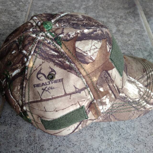 TOPI VELCRO REALTREE IMPORT/TOPI CAMO PERBAKIN