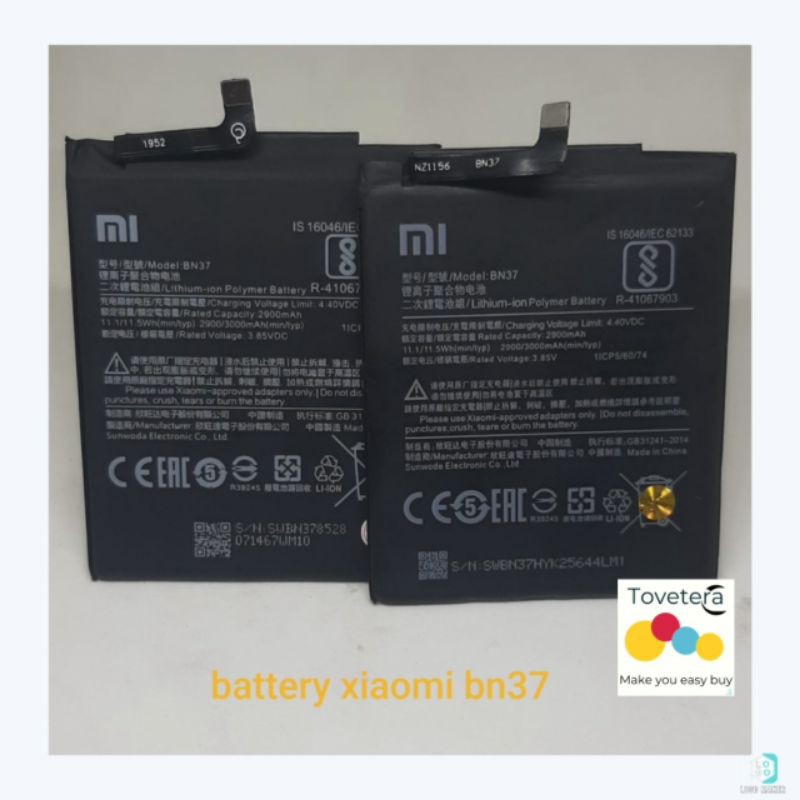 battery Xiaomi bn37