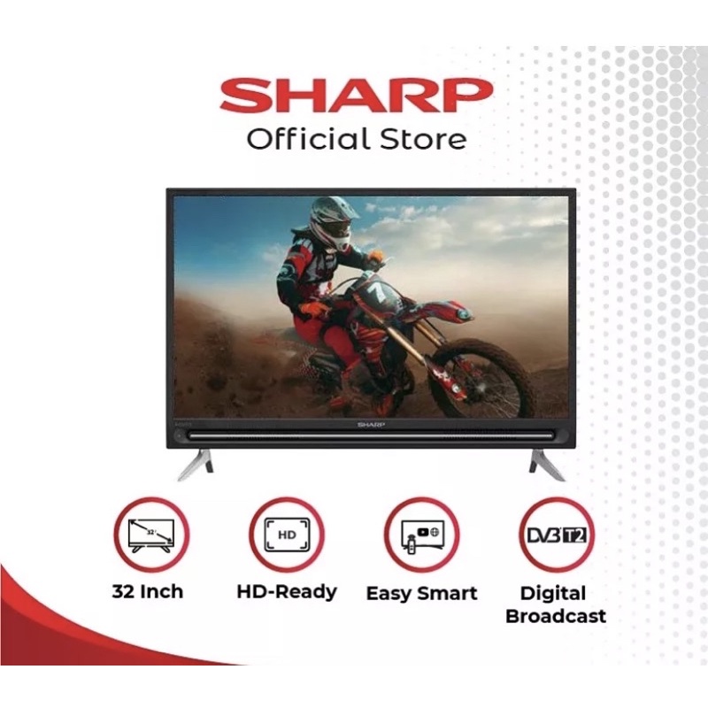 SHARP LED TV 32 Inch LC-32SA4500i [GARANSI RESMI]
