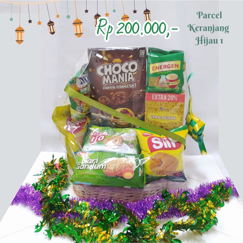 

PARCEL MAKANAN KERANJANG - HIJAU S1