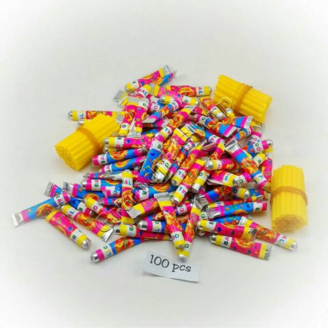100 pcs balon tiup / plembungan / mainan jadul 90 an