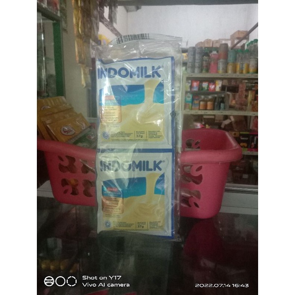 

promo indomilk renceng 37g isi 6 sachet
