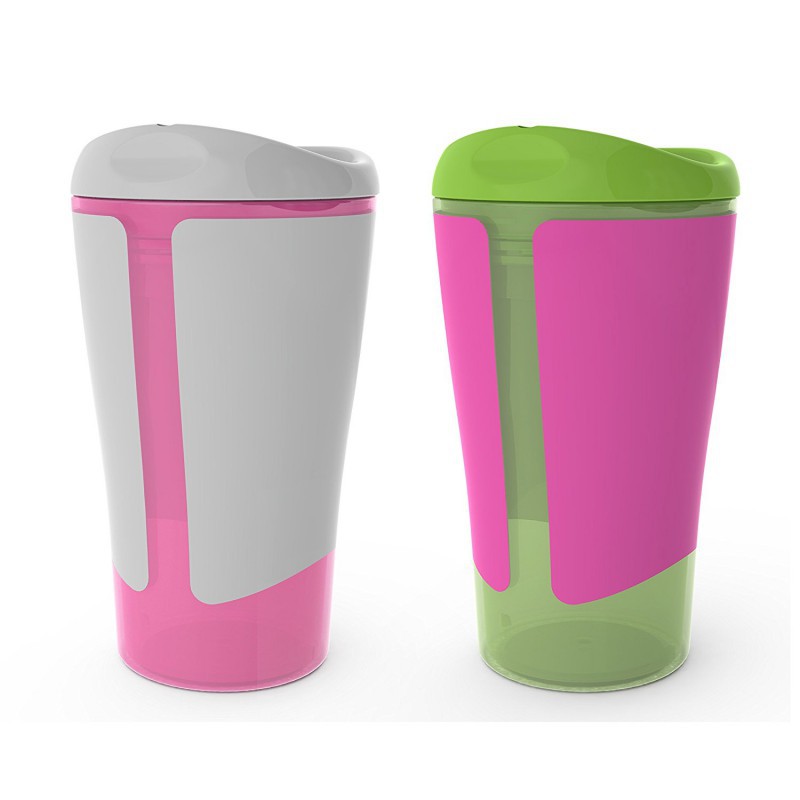 Born Free Grow With Me Straw Cup 300ml - Green White