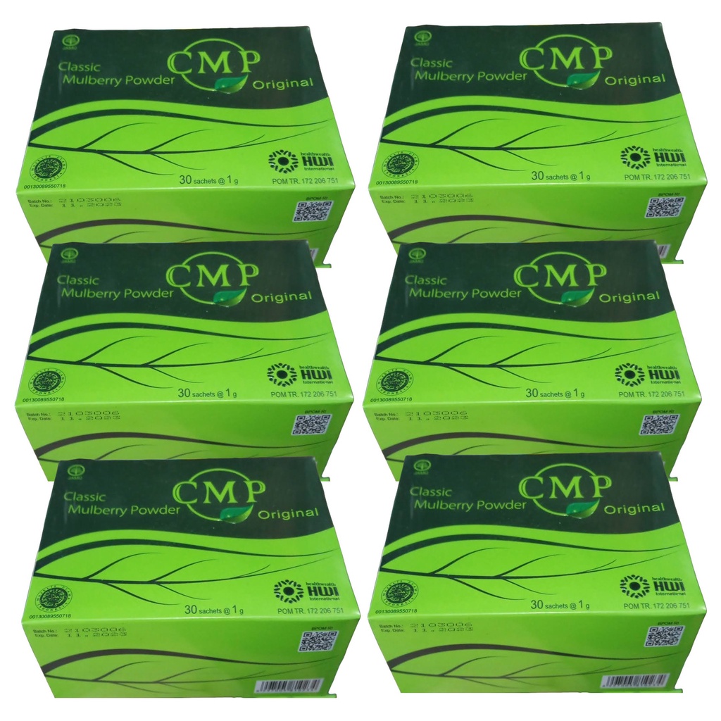 

6 BOX CMP-ORIGINAL Minuman serbuk ISI 30SACHET/BOX