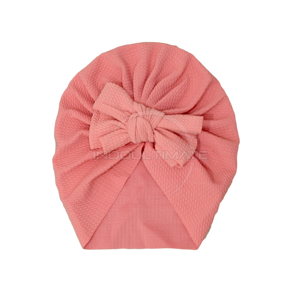 1Pcs Topi Turban Anak Bayi Perempuan PREMIUM TRB-22 kupluk Turban Kerudung Bayi Anak Perempuan Kupluk Bayi Anak Perempuan Penutup Kepala Bayi Anak Perempuan Topi Turban Anak Bayi Balita Cewek Perempuan-SOFT PINK