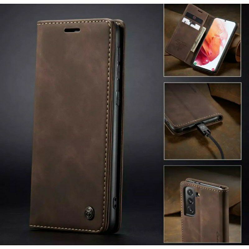 SAMSUNG Galaxy S21 plus / S21 Flip Case Caseme Dompet cover kulit lipat