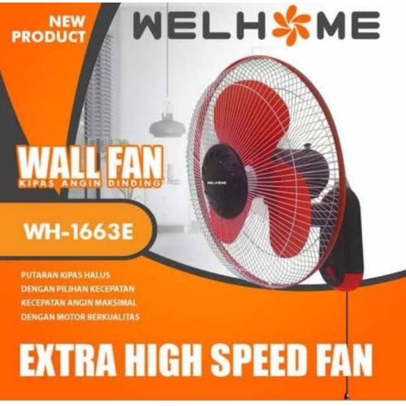 Ready kipas dinding welhome