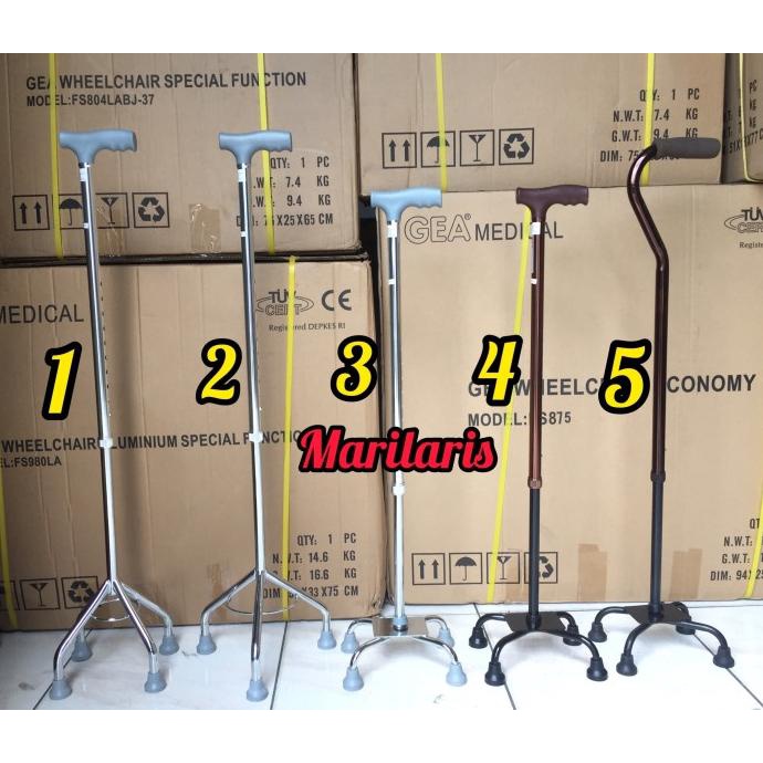 best produk] Tongkat Kaki 3 dan Kaki 4 Merk Gea