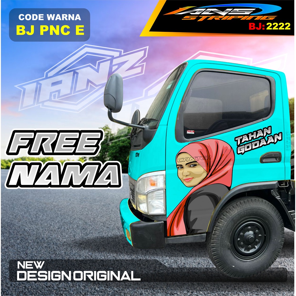 STIKER PINTU TRUK FUSO RAGASA / DECAL PINTU DUMTRUK  / STIKER MOBIL TRUK / STIKER PINTU TRUK KEREN