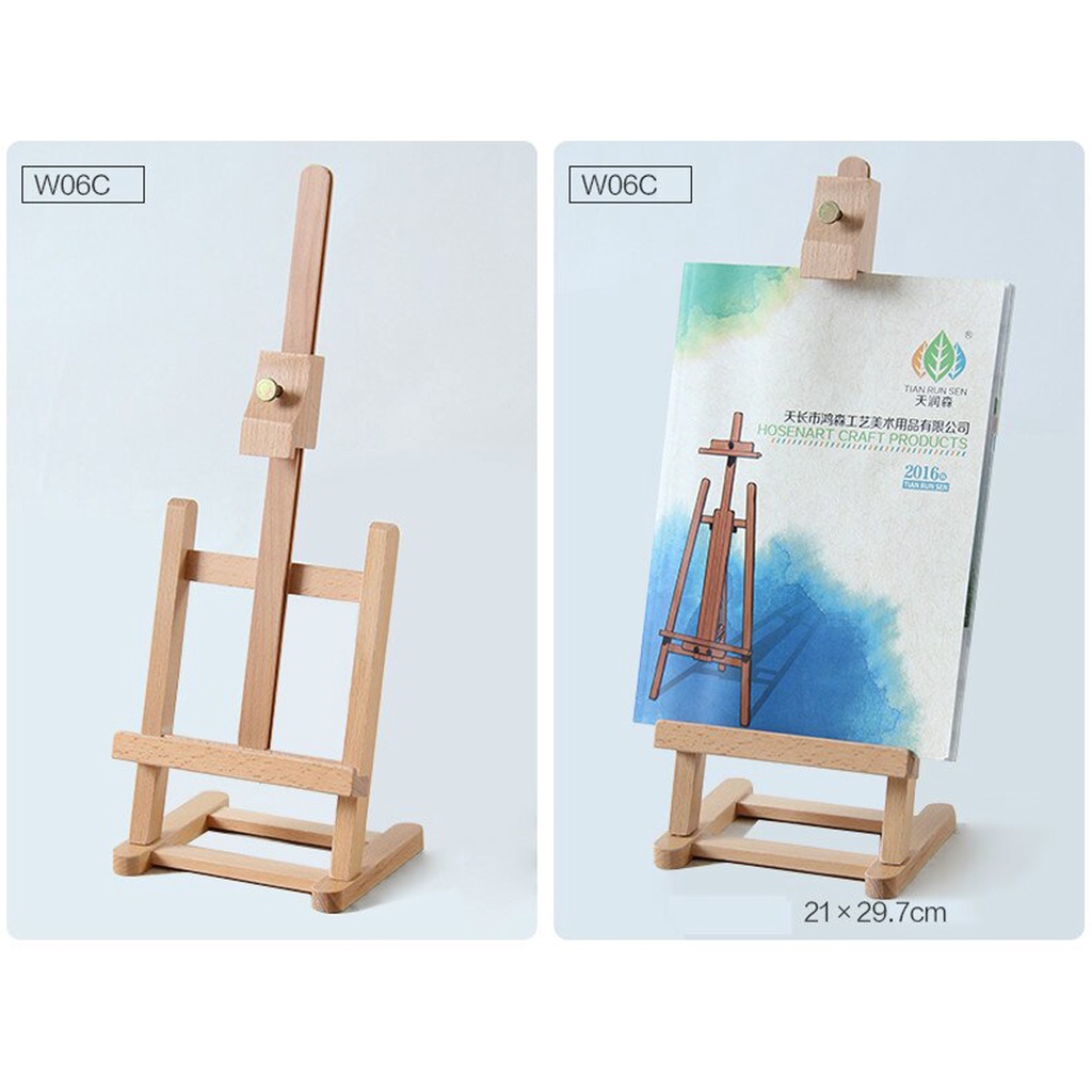 Perlengkapan Menggambar Easel Stand Lukis DIY Table Wood Easel W06C (installation not Included) By Bali Artemedia