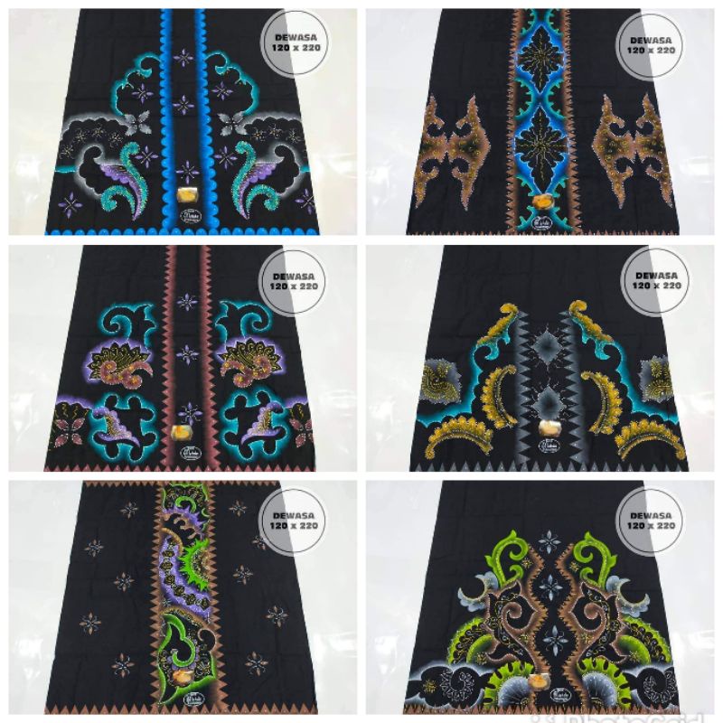 sarung lukis mahda batik halus handmade / sarong katun ori candimekar / santri ree elrumi alfathar