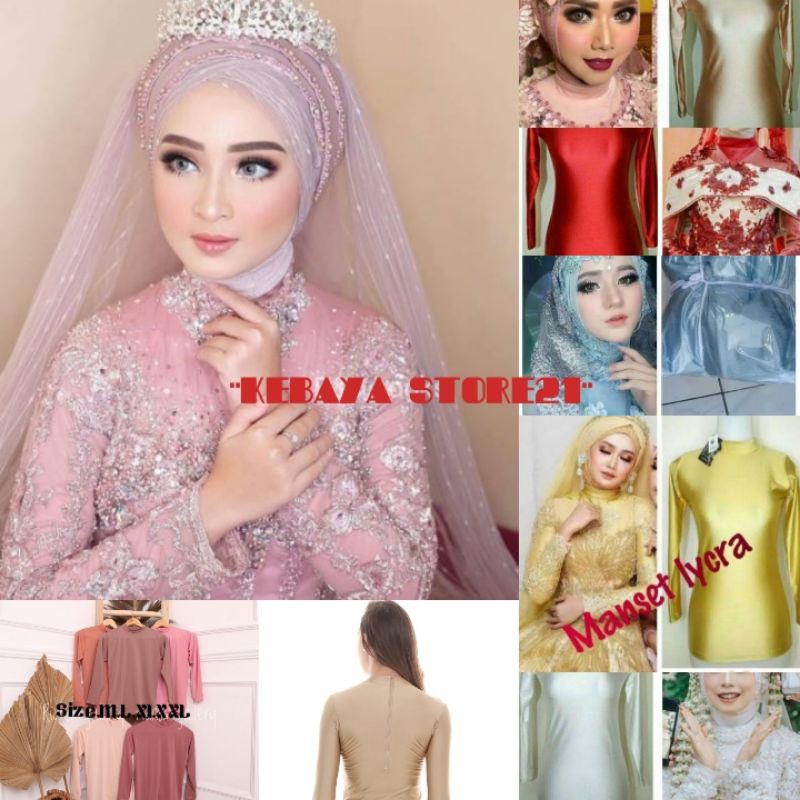 BIG.. SALE MANSET LICKRA/DALAMAN GAUN PENGANTEN/DALAMAN GAMIS /BEST PRODUK