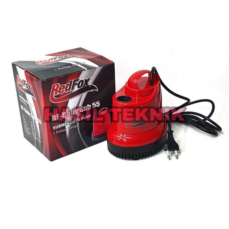 RedFox Pompa Celup Air AC 55 Watt - Kolam Ikan Aquarium Pompa Air