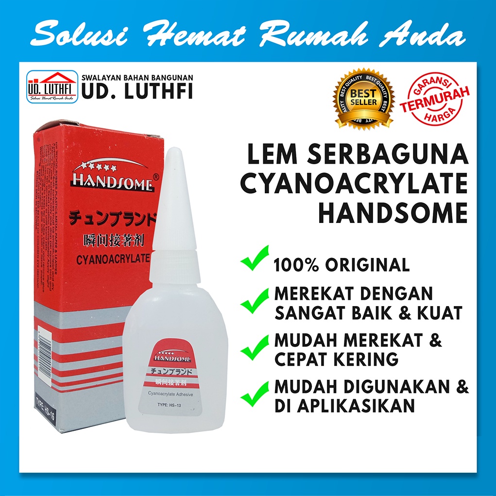 

LEM KOREA/LEM SERBAGUNA HANDSOME CYANOACRYLATE