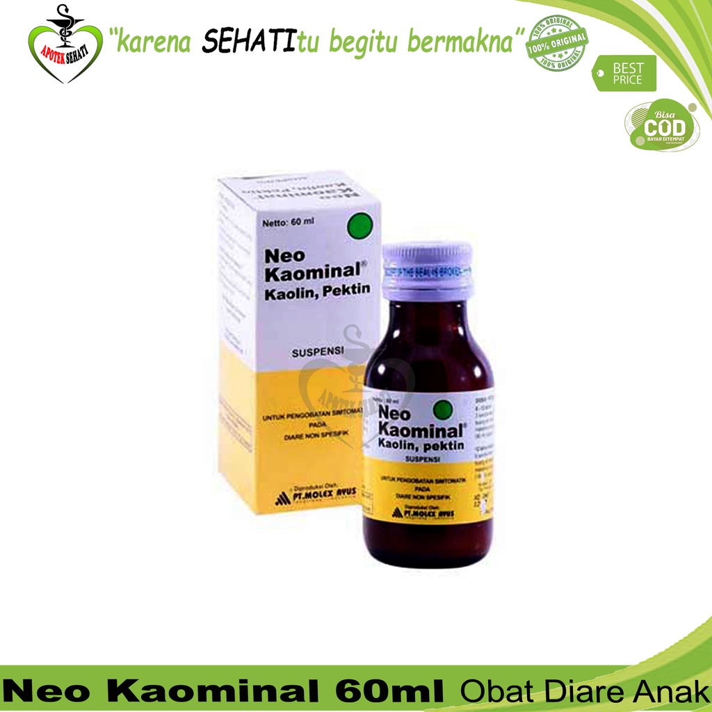 NEO KAOMINAL SIRUP 60 ML OBAT DIARE ANAK