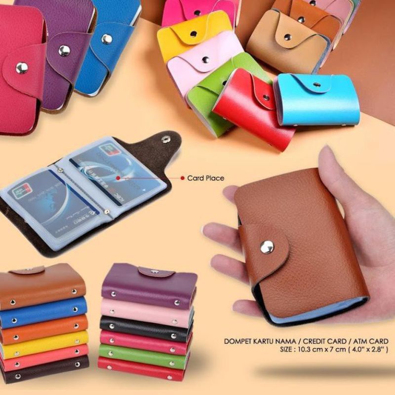 Dompet kartu card holder dompet kartu nama dompet murah dompet wanita