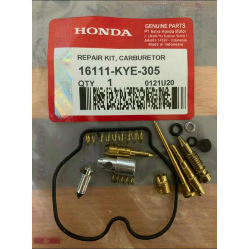 Repair Kit karburator Megapro Mega Pro Baru Monoshock Mono KYE