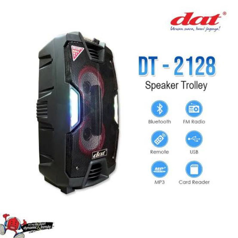 SPEAKER PORTABLE DAT DT-2128
