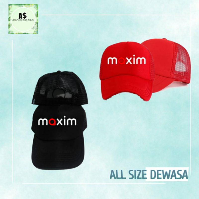 topi jaring trucker maxim topi maxim