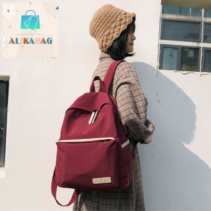 ALIKA BAG - Tas Ransel Wanita Fashion Casual Bagpack School