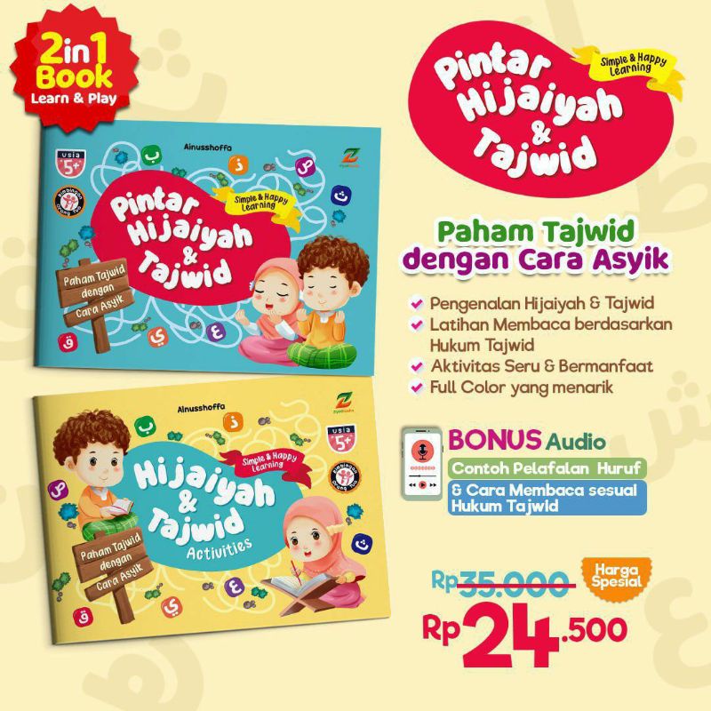 

Buku Pintar Hijaiyah Tajwid