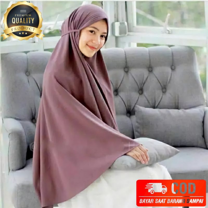 KHIMAR JUMBO TALI NON PET PREMIUM / KHIMAR INSTAN JUMBO WOLFIS