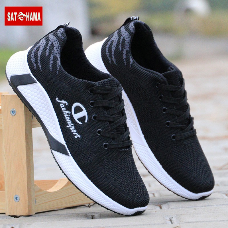 Satohama Sepatu Sneakers Pria Olahraga Running Terbaru Sport Men Shoes Import