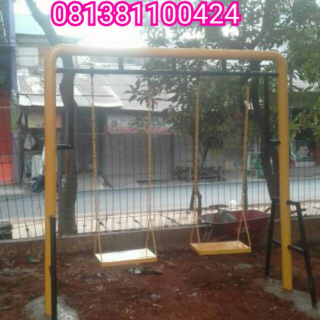 Outdoor playground ayunan rantai untuk orangdewasa dan anak besi galvanis anti karat free ongkir jkt
